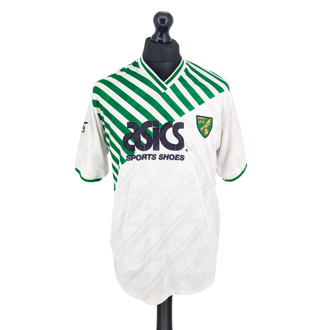 Norwich City away football shirt 1989/92