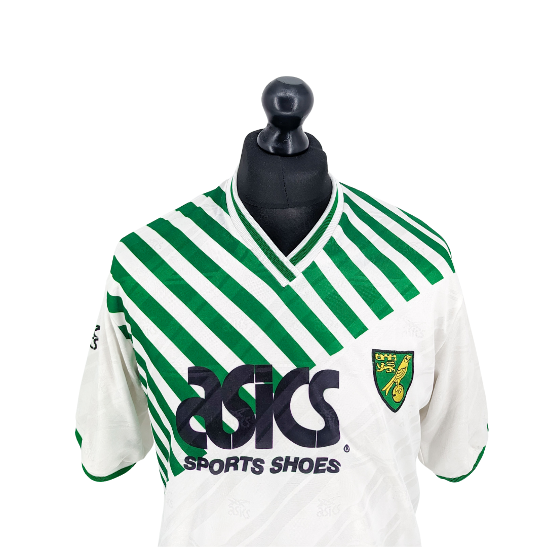 Norwich City away football shirt 1989/92