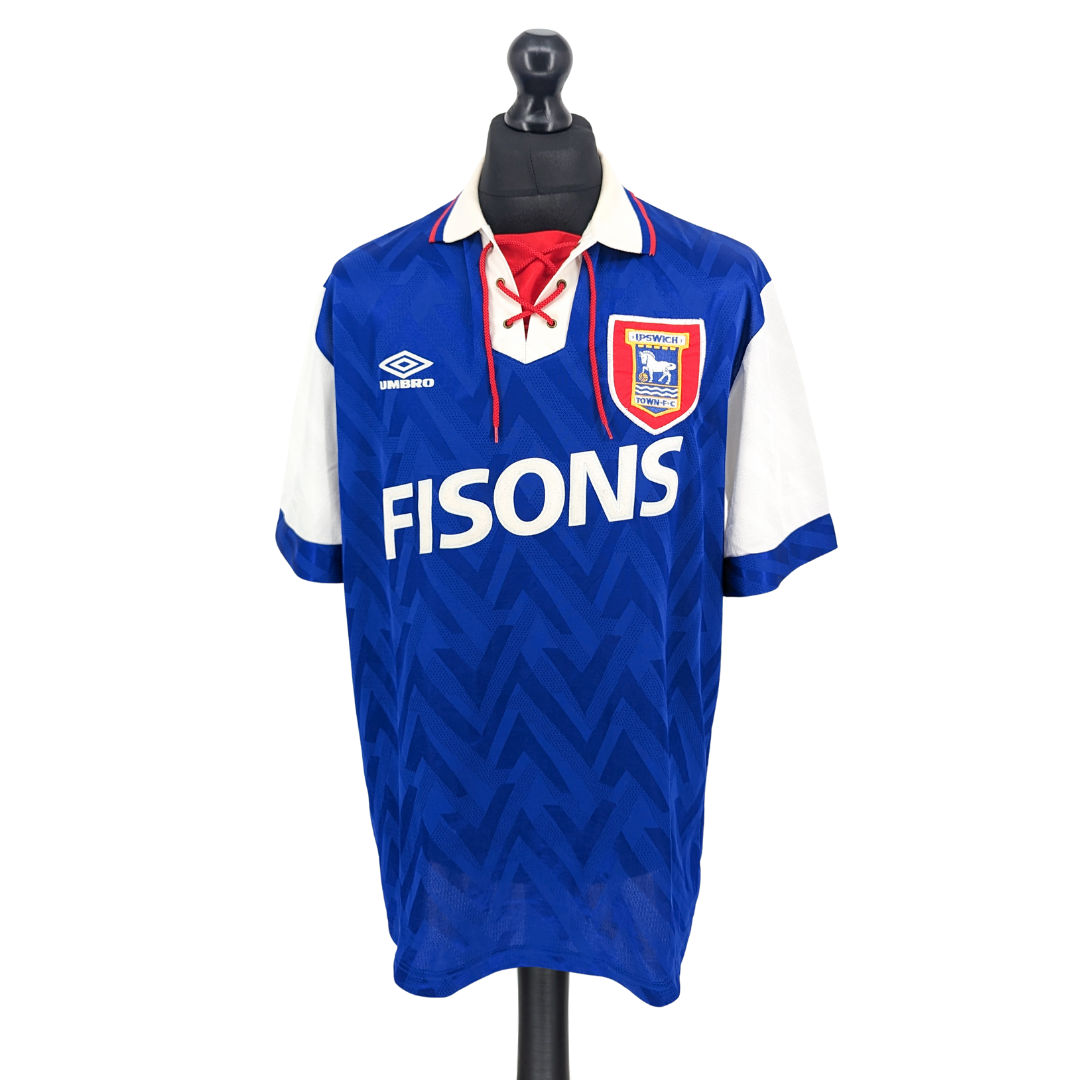 Ipswich Town home football shirt 1992/94