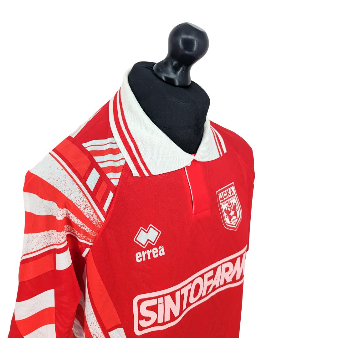 CSKA Sofia home football shirt 1992/93