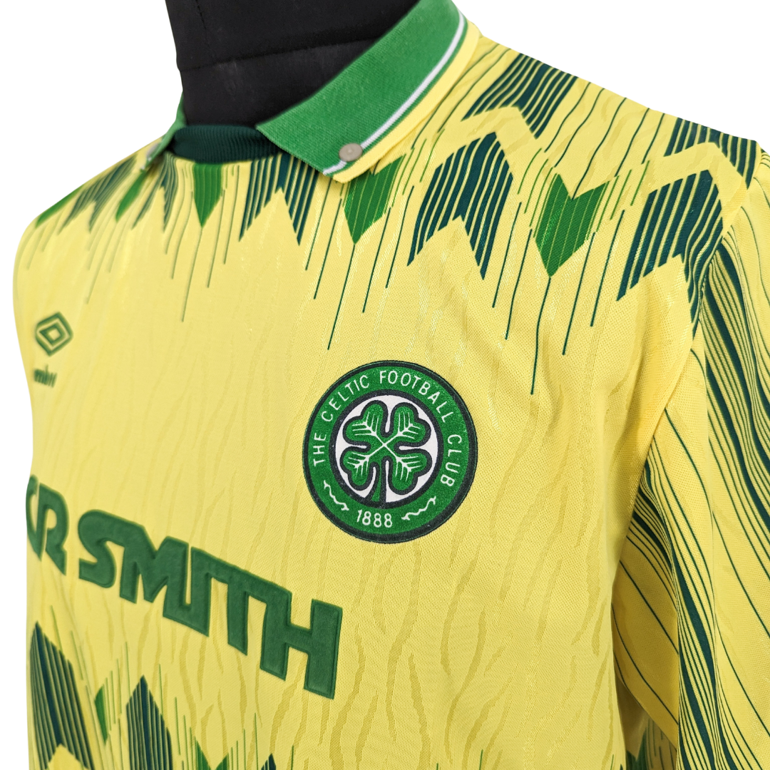 Celtic away football shirt 1989/91