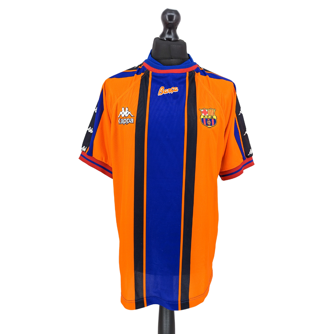 Barcelona away football shirt 1997/98