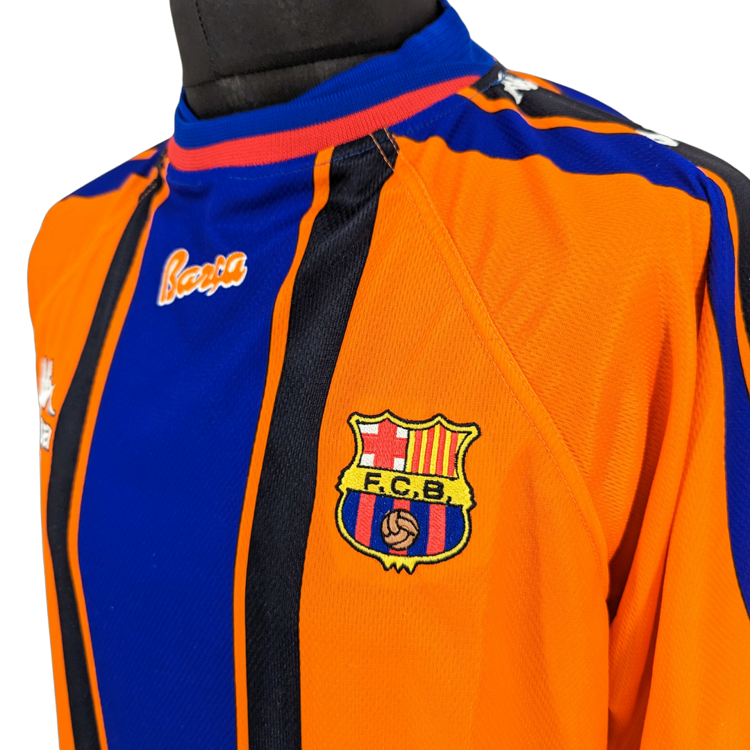 Barcelona away football shirt 1997/98