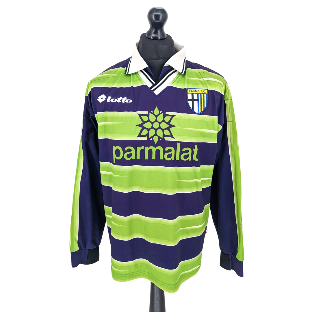 Parma goalkeeper football shirt 1998/99