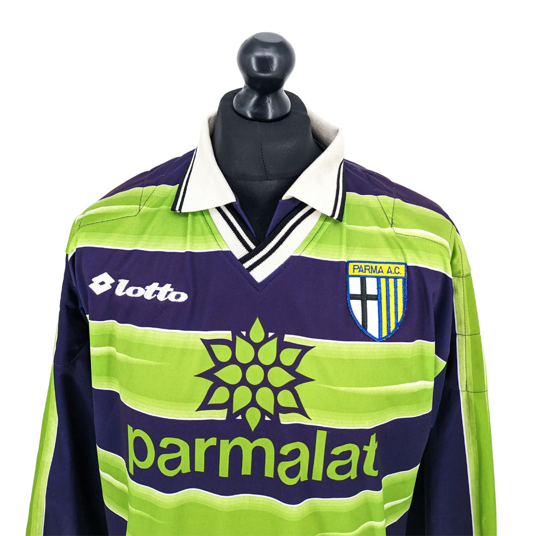 Parma goalkeeper football shirt 1998/99