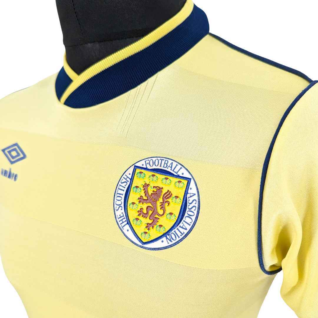 Scotland away football shirt 1985/88