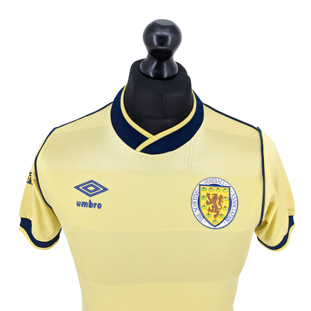 Scotland away football shirt 1985/88