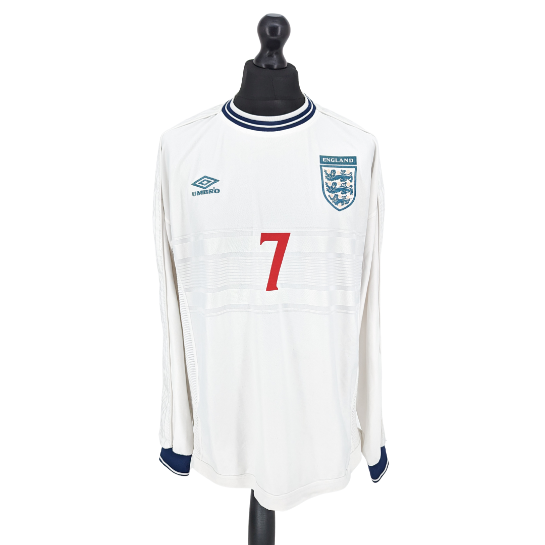 England home football shirt 1999/01