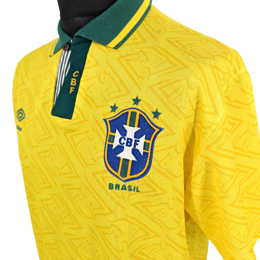 Brazil home football shirt 1991/93