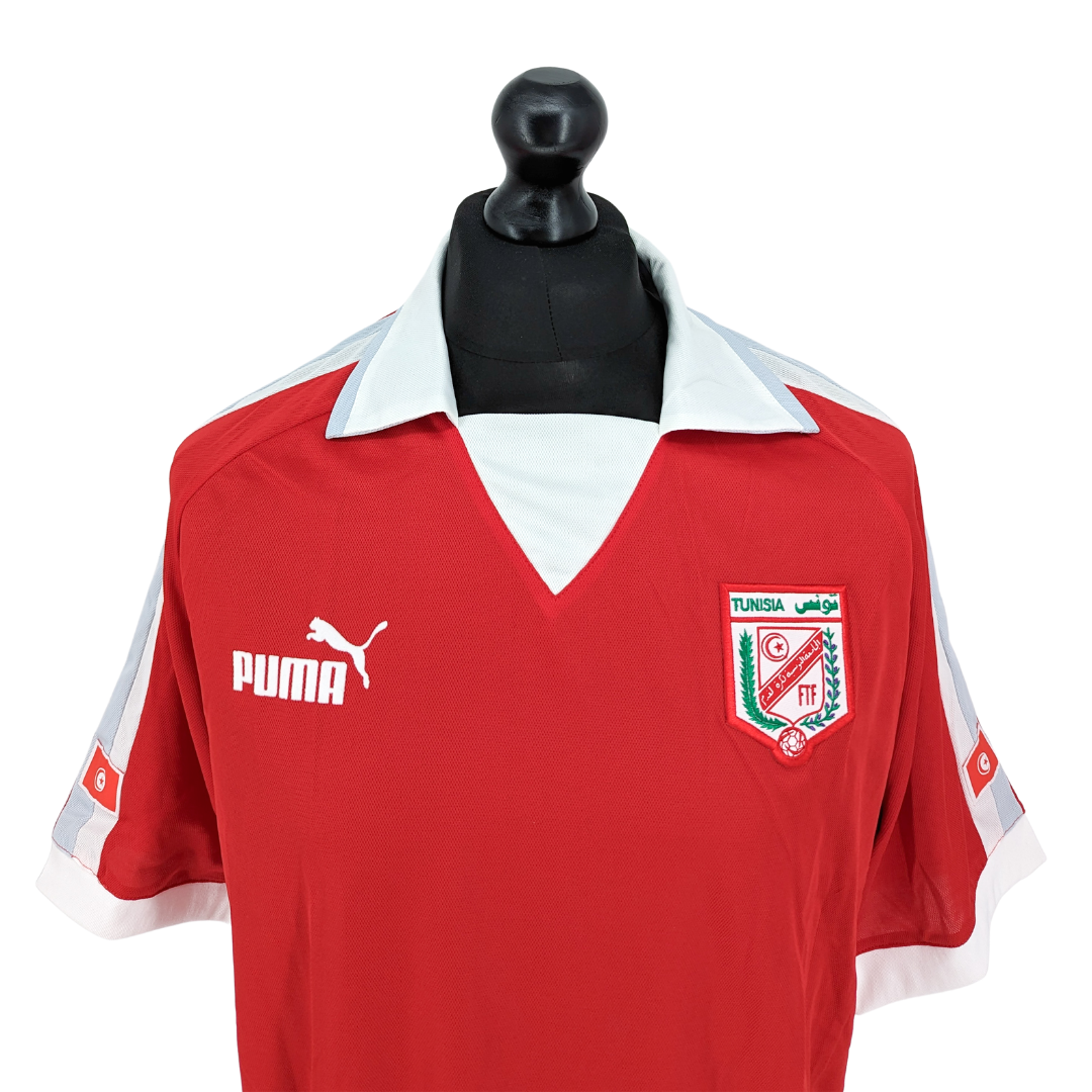 Tunisia away football shirt 2004/06