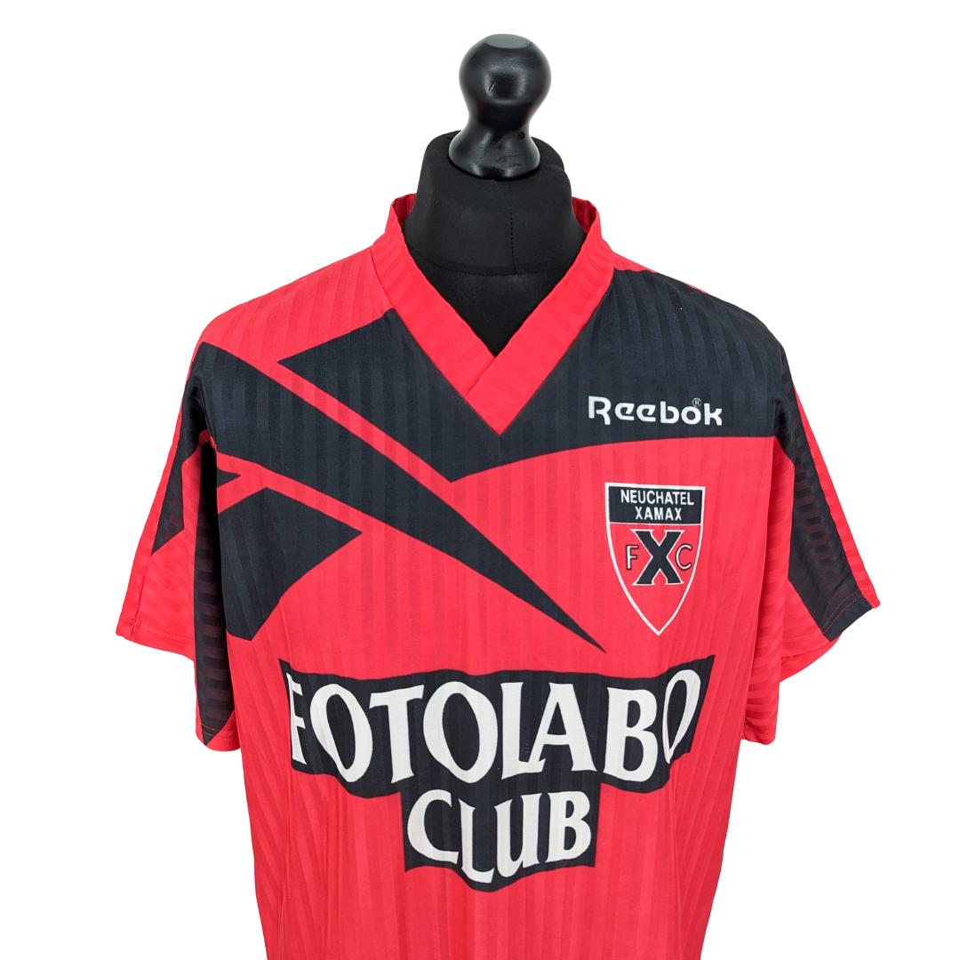 Neuchâtel Xamax home football shirt 1993/94