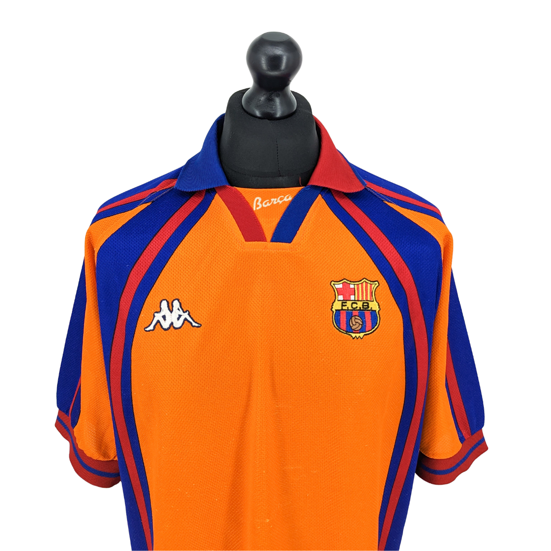Barcelona european away football shirt 1997/98