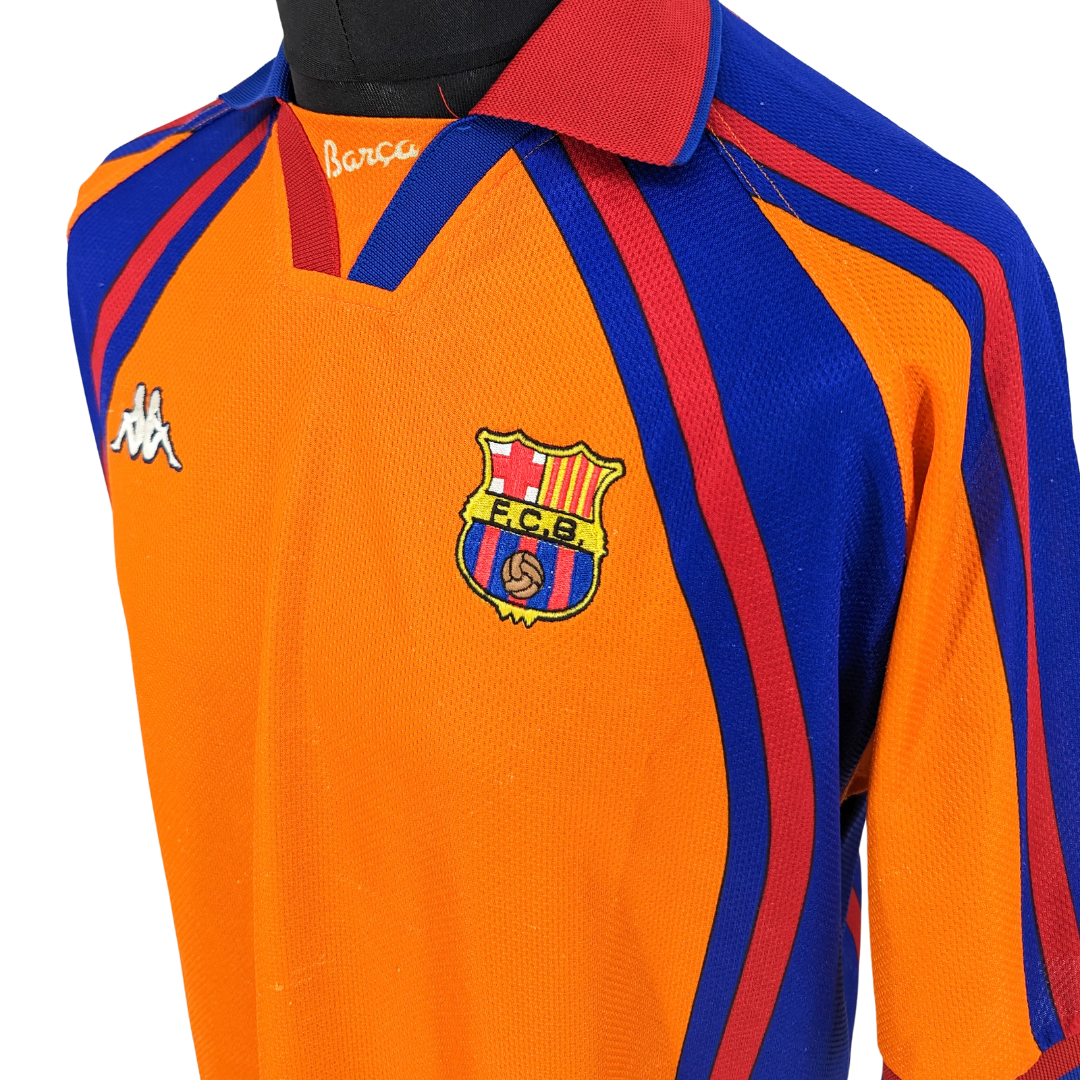 Barcelona european away football shirt 1997/98