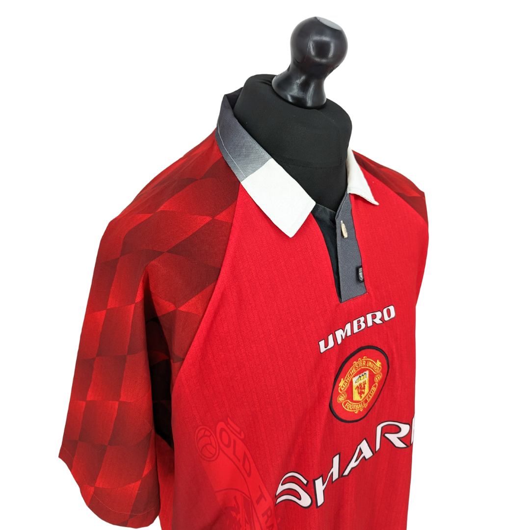 Manchester United home football shirt 1996/98