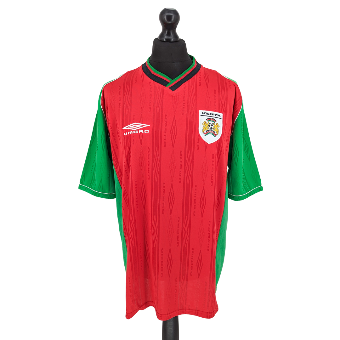 Kenya home football shirt 2002/03
