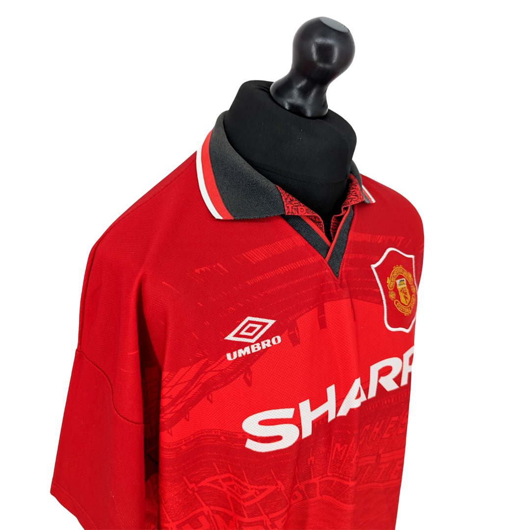 Manchester United home football shirt 1994/96