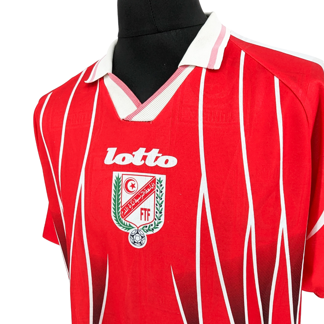 Tunisia home football shirt 1998/99