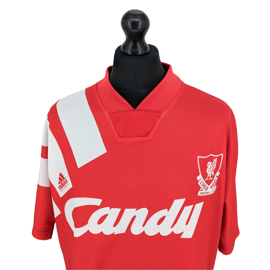 Liverpool home football shirt 1991/92