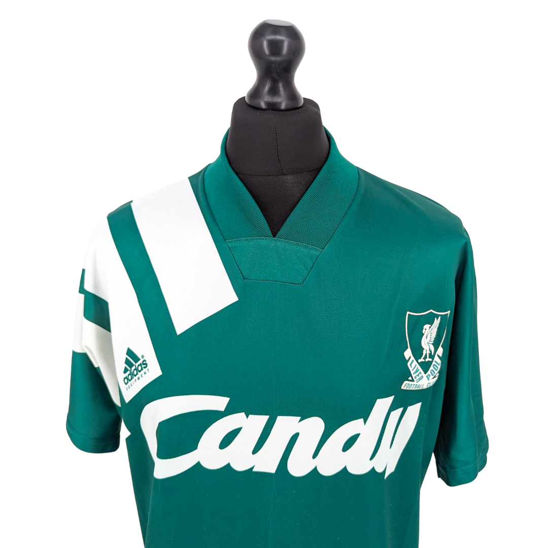 Liverpool away football shirt 1991/92