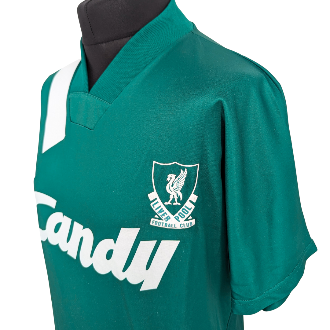 Liverpool away football shirt 1991/92