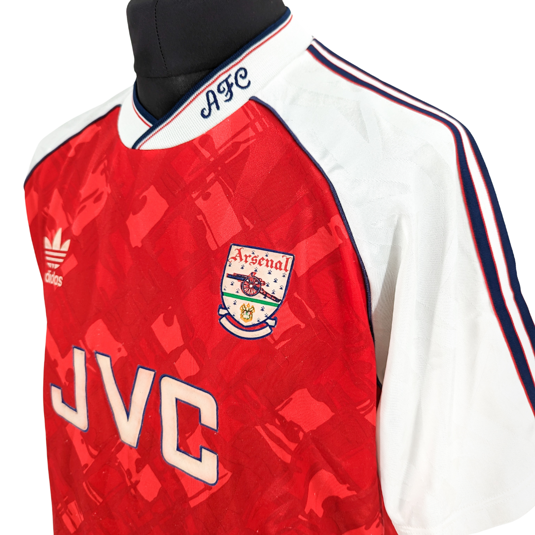 Arsenal home football shirt 1990/92