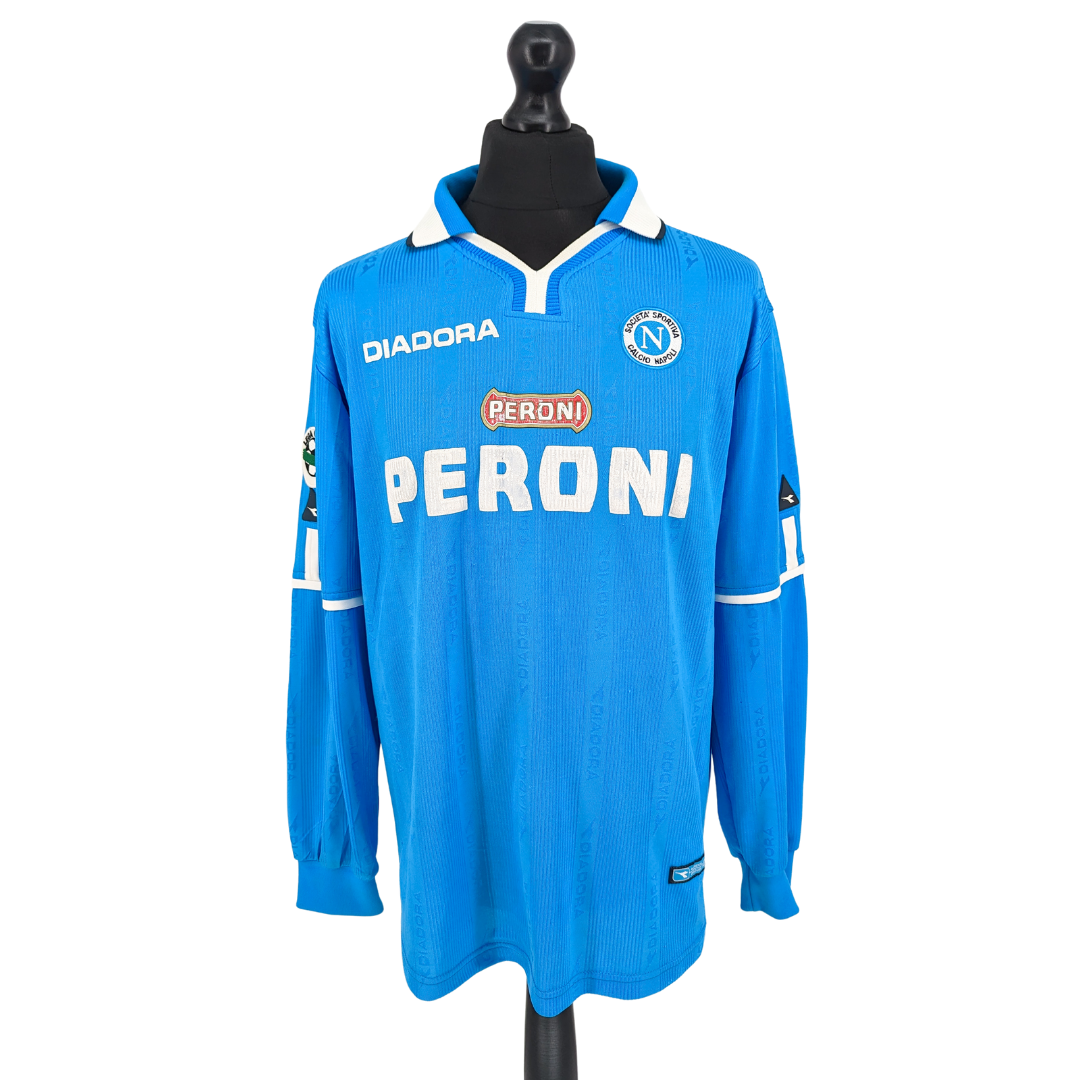 Napoli home football shirt 2001/02