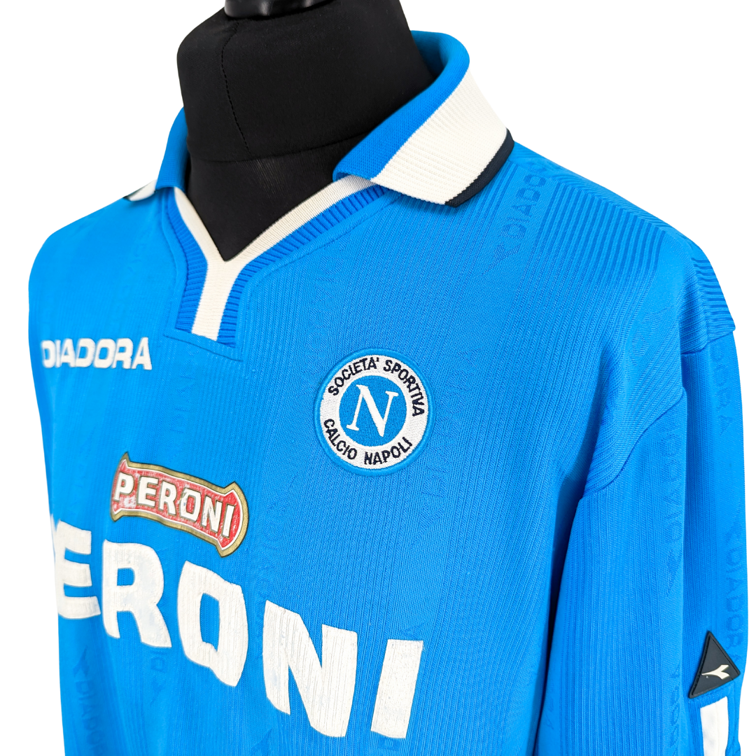 Napoli home football shirt 2001/02