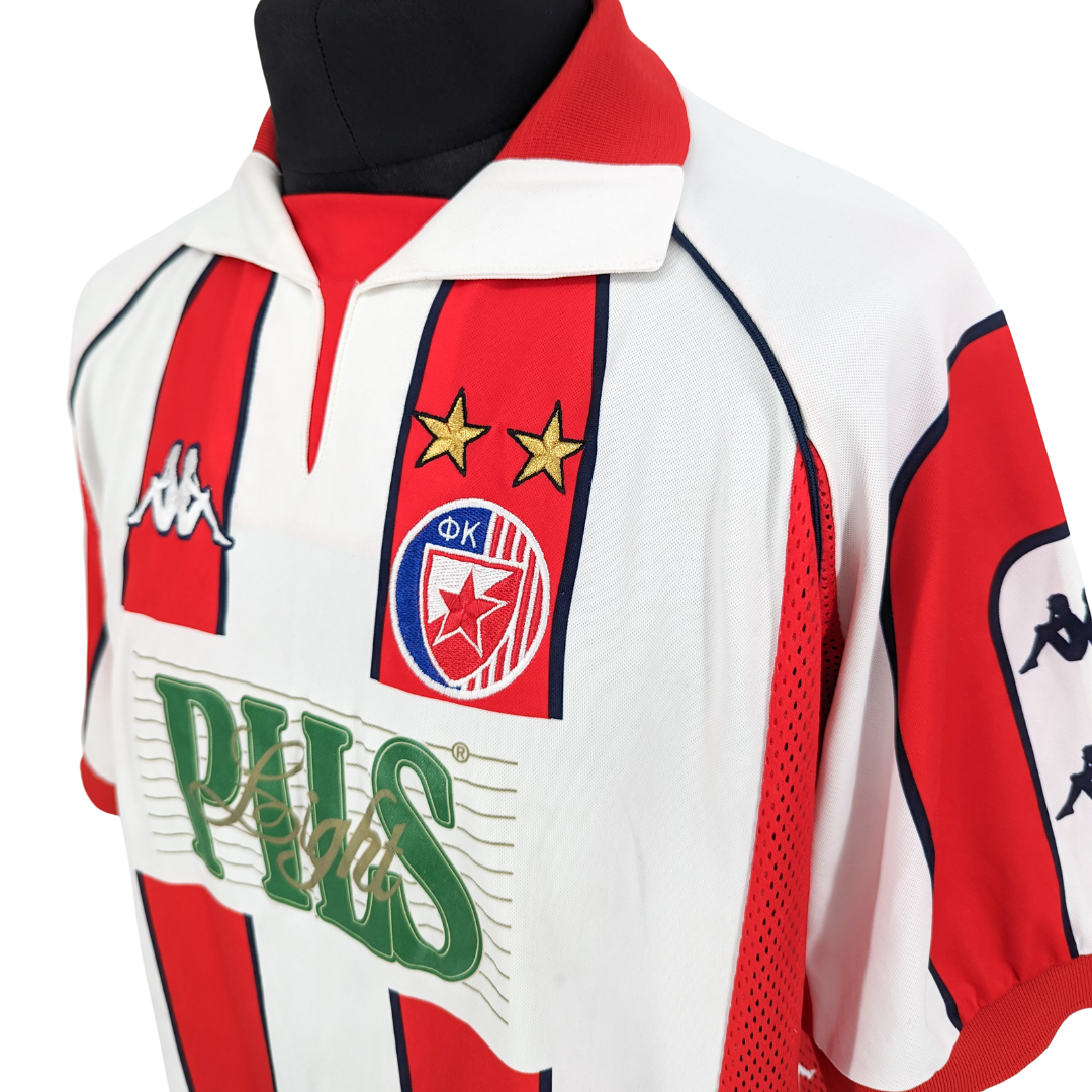 Crvena Zvezda home football shirt 1998/01