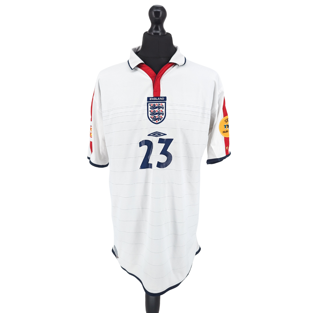 England home football shirt 2003/05