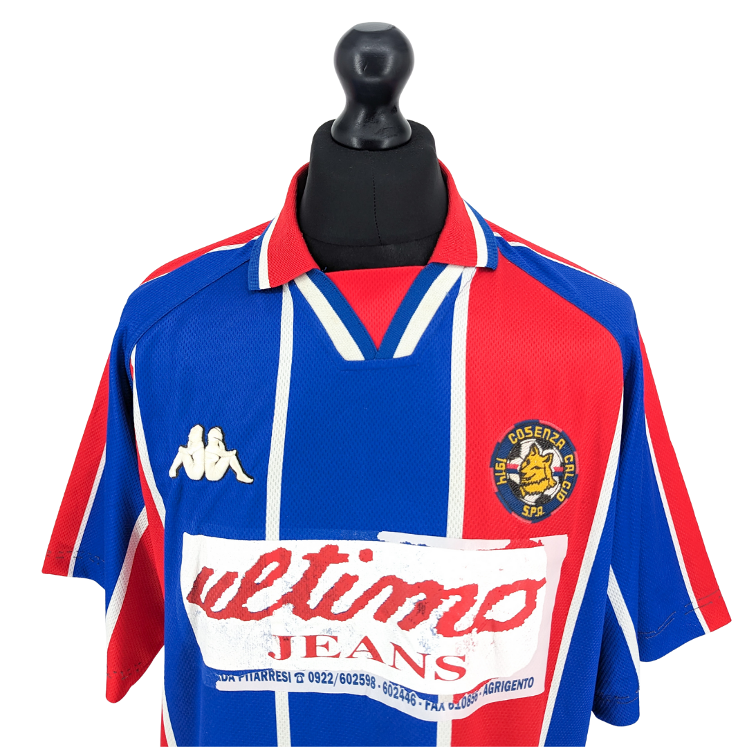 Cosenza Calcio home football shirt 1997/99