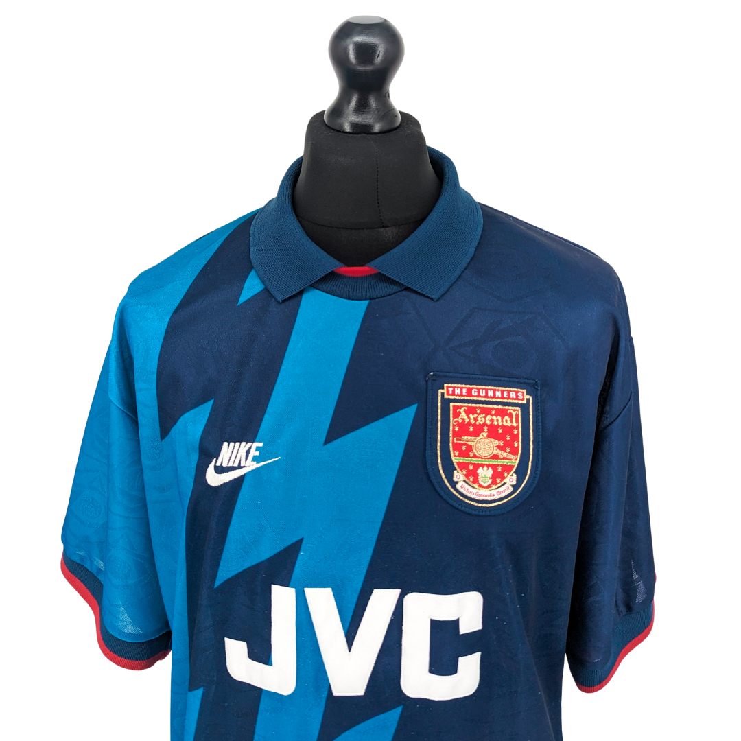 Arsenal away football shirt 1995/96
