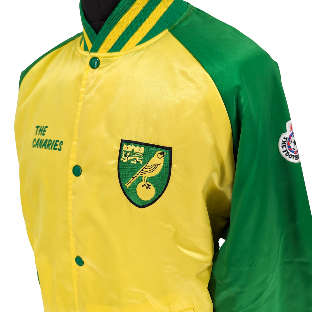 Norwich City leisure football jacket 1989/92