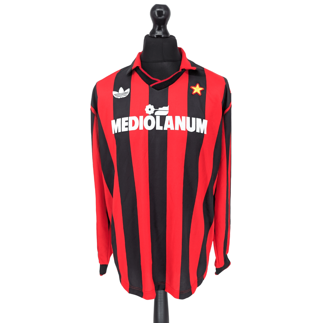 AC Milan home football shirt 1990/92 - TSPN CalcioAC Milan home football shirt 1990/92TSPN Calcio