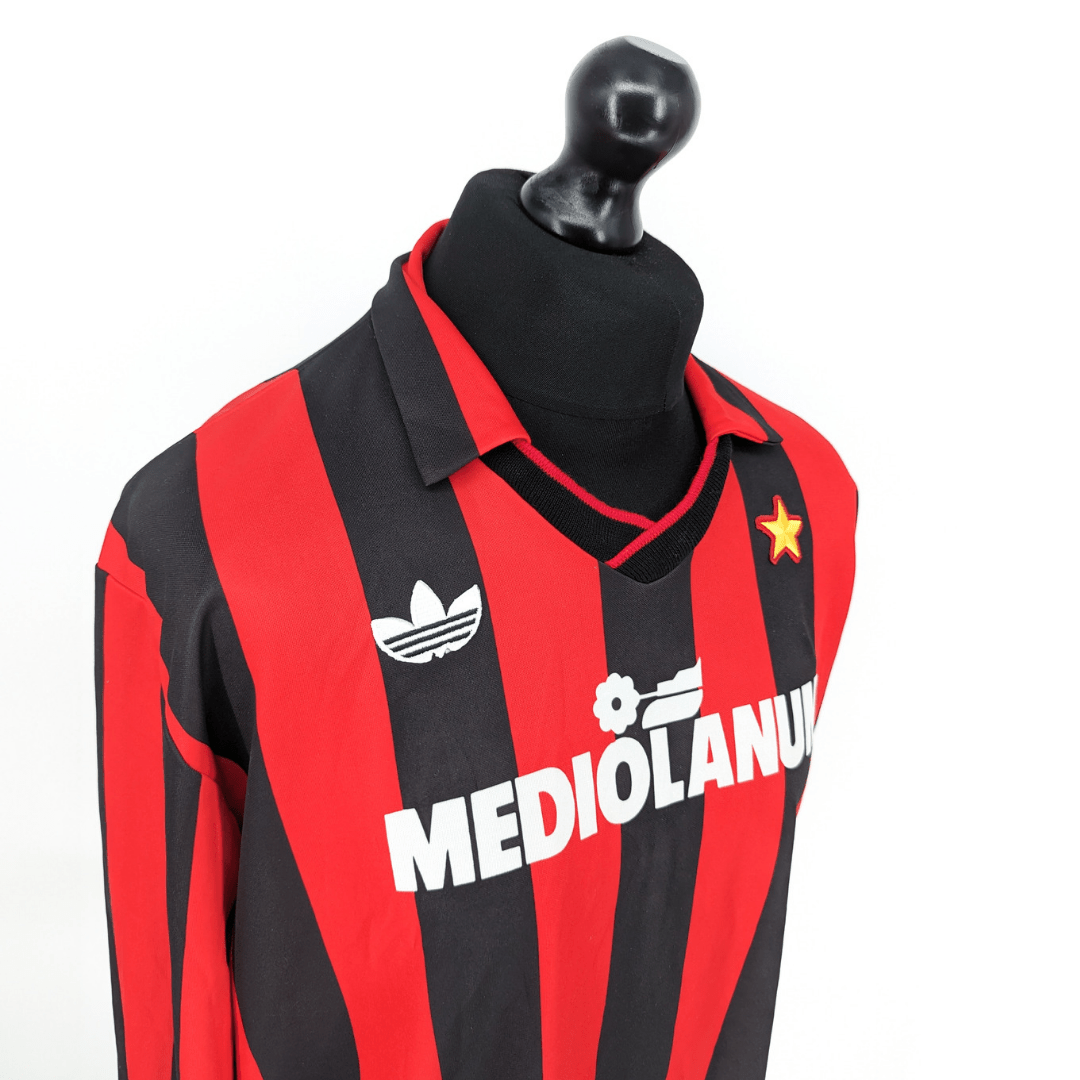 AC Milan home football shirt 1990/92 - TSPN CalcioAC Milan home football shirt 1990/92TSPN Calcio