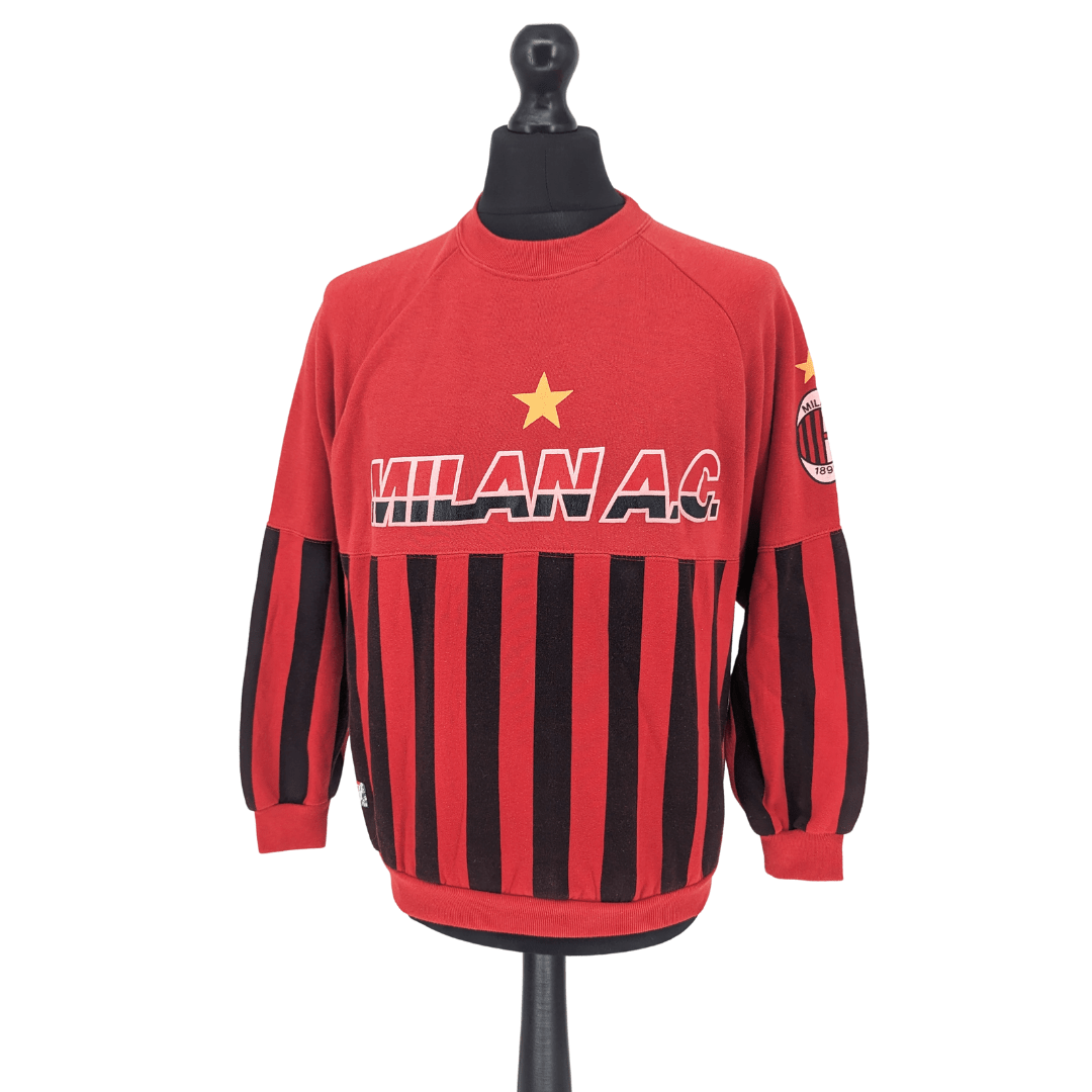 AC Milan football sweatshirt 1990/91 - TSPN CalcioAC Milan football sweatshirt 1990/91TSPN Calcio