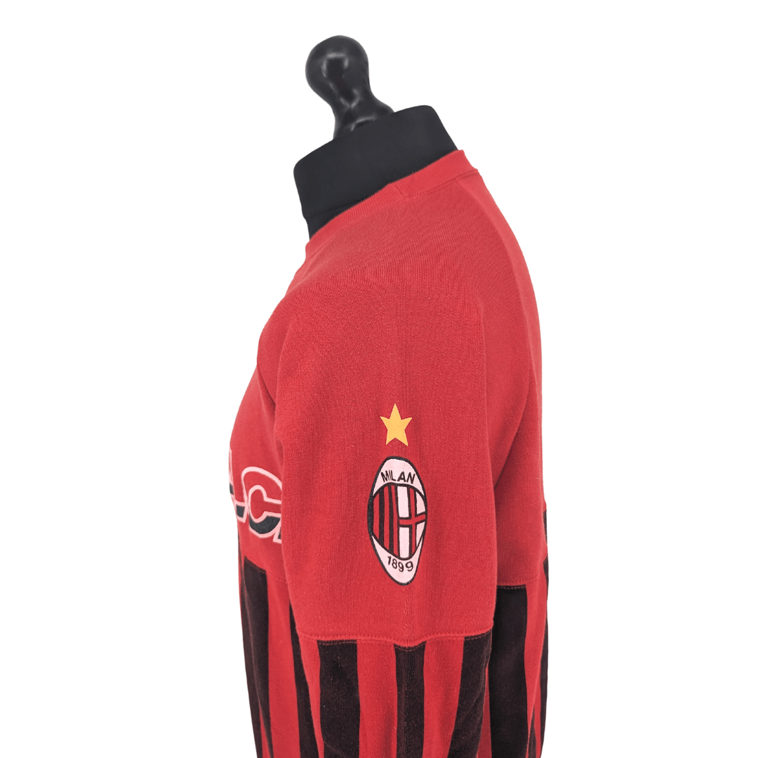 AC Milan football sweatshirt 1990/91 - TSPN CalcioAC Milan football sweatshirt 1990/91TSPN Calcio