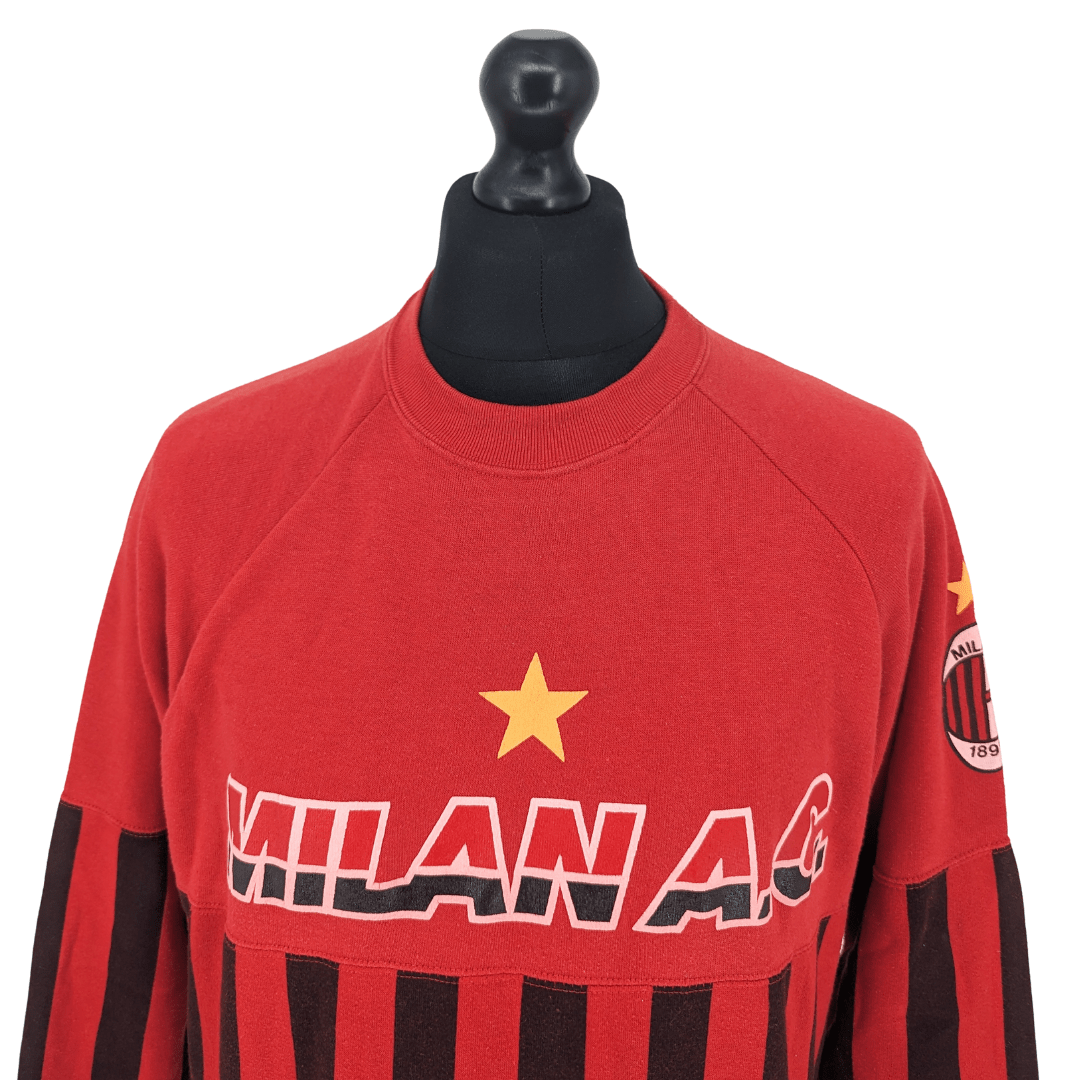 AC Milan football sweatshirt 1990/91 - TSPN CalcioAC Milan football sweatshirt 1990/91TSPN Calcio