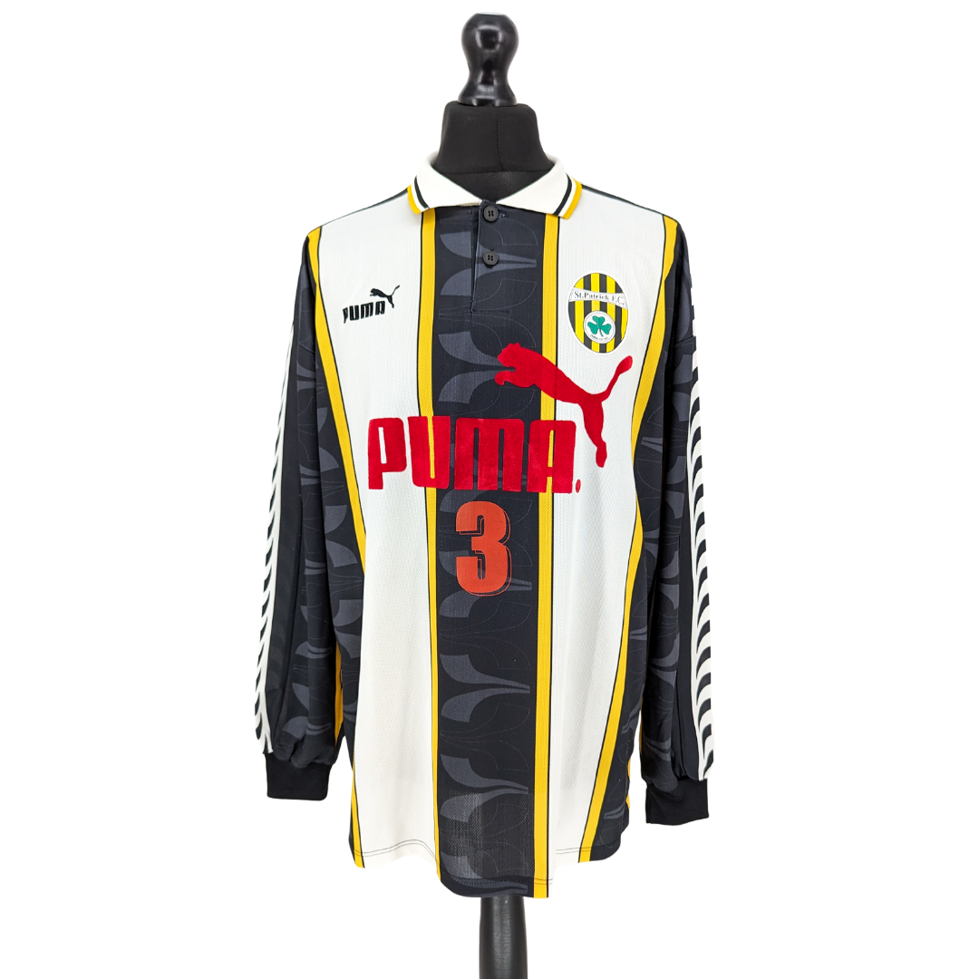 Zabbar St Patrick FC home football shirt 1996/98