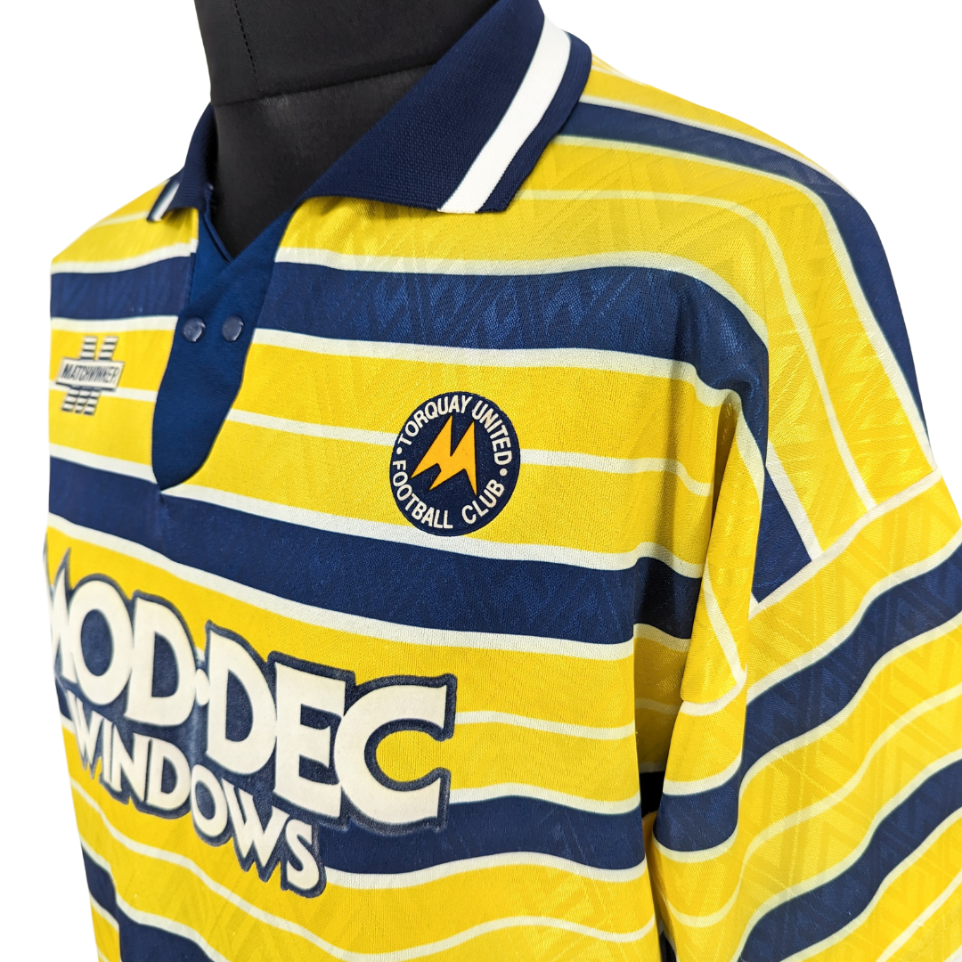 Torquay United home football shirt 1993/95