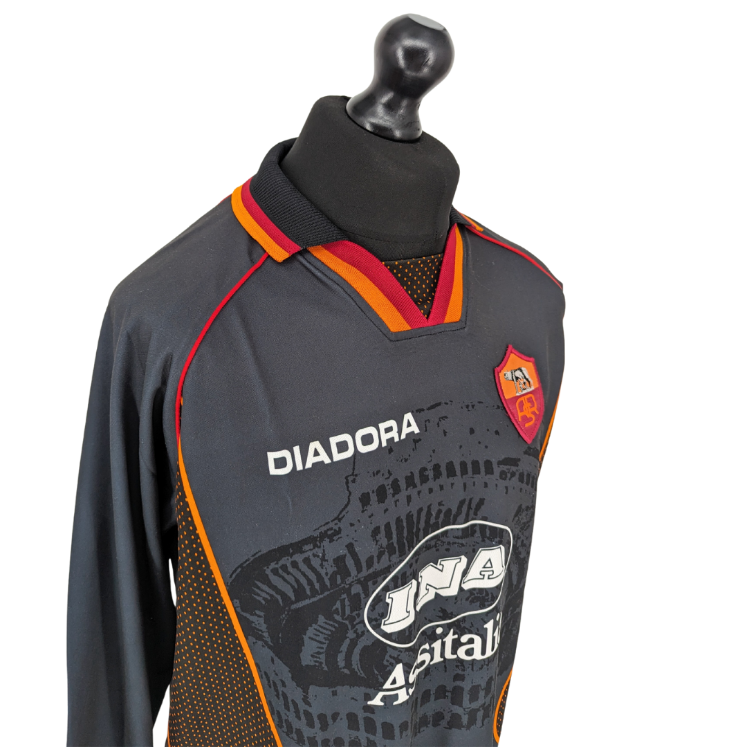 Roma goalkeeper football shirt 1997/98