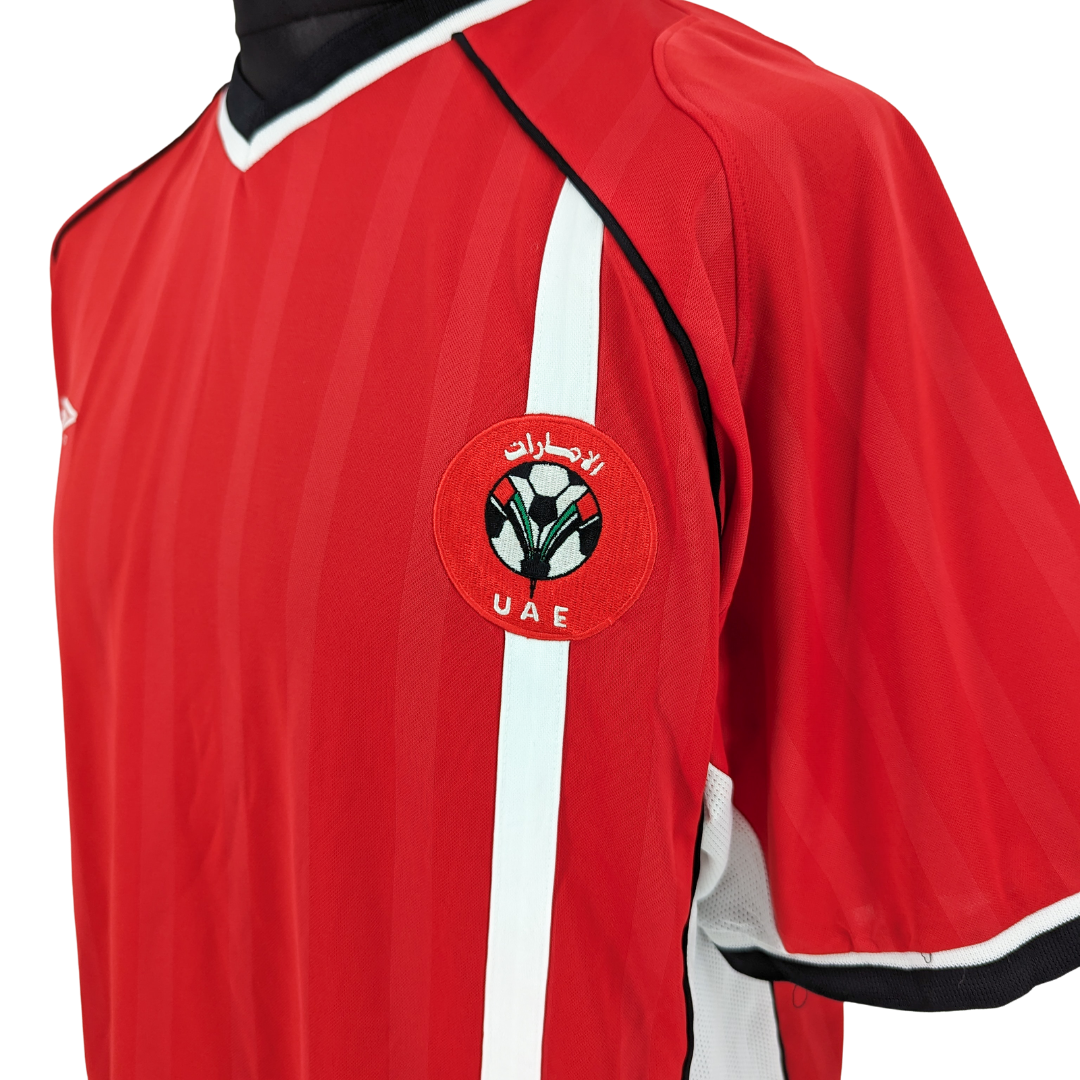 United Arab Emirates away football shirt 2002/03