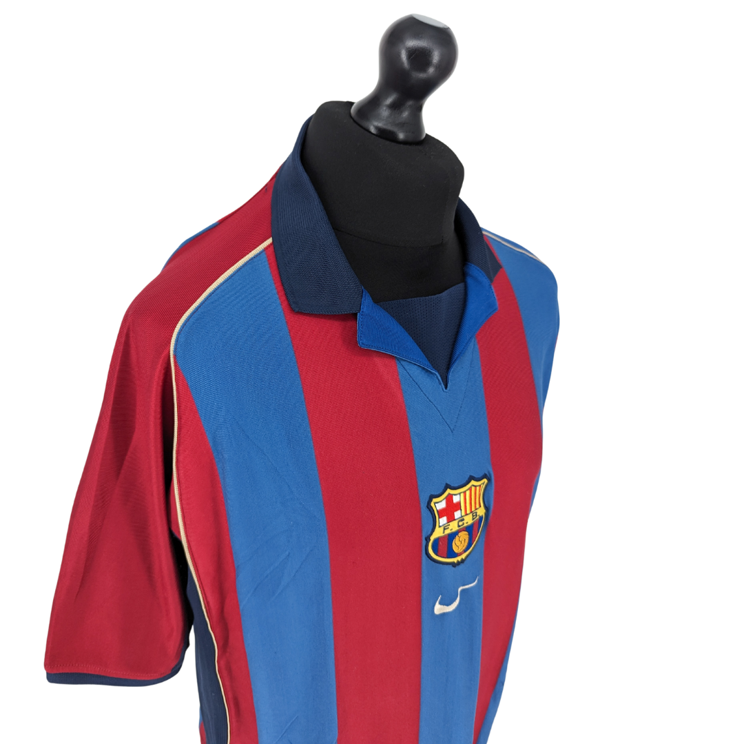 Barcelona home football shirt 2001/02
