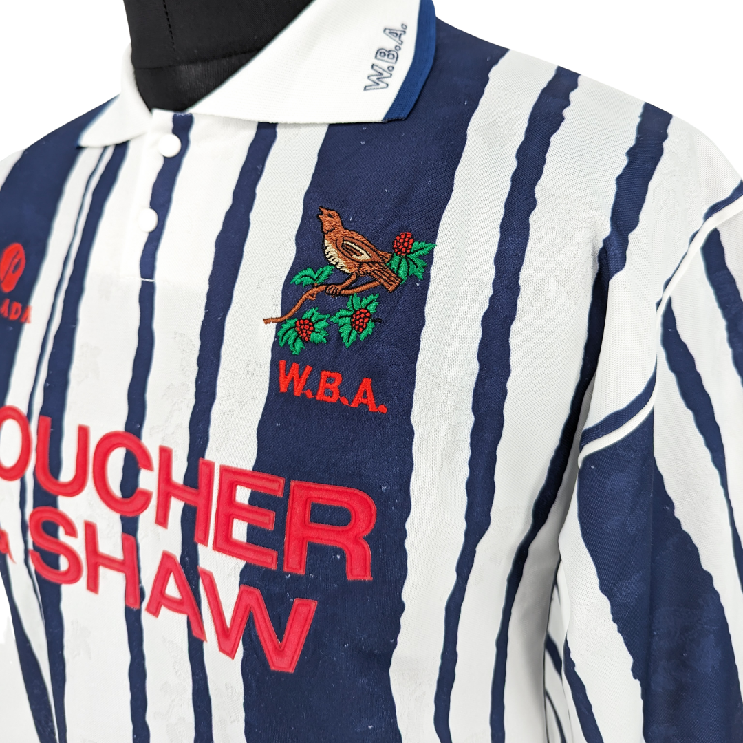 West Bromwich Albion home football shirt 1993/94