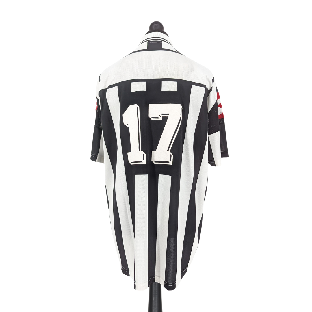 Juventus European home football shirt 2001/02