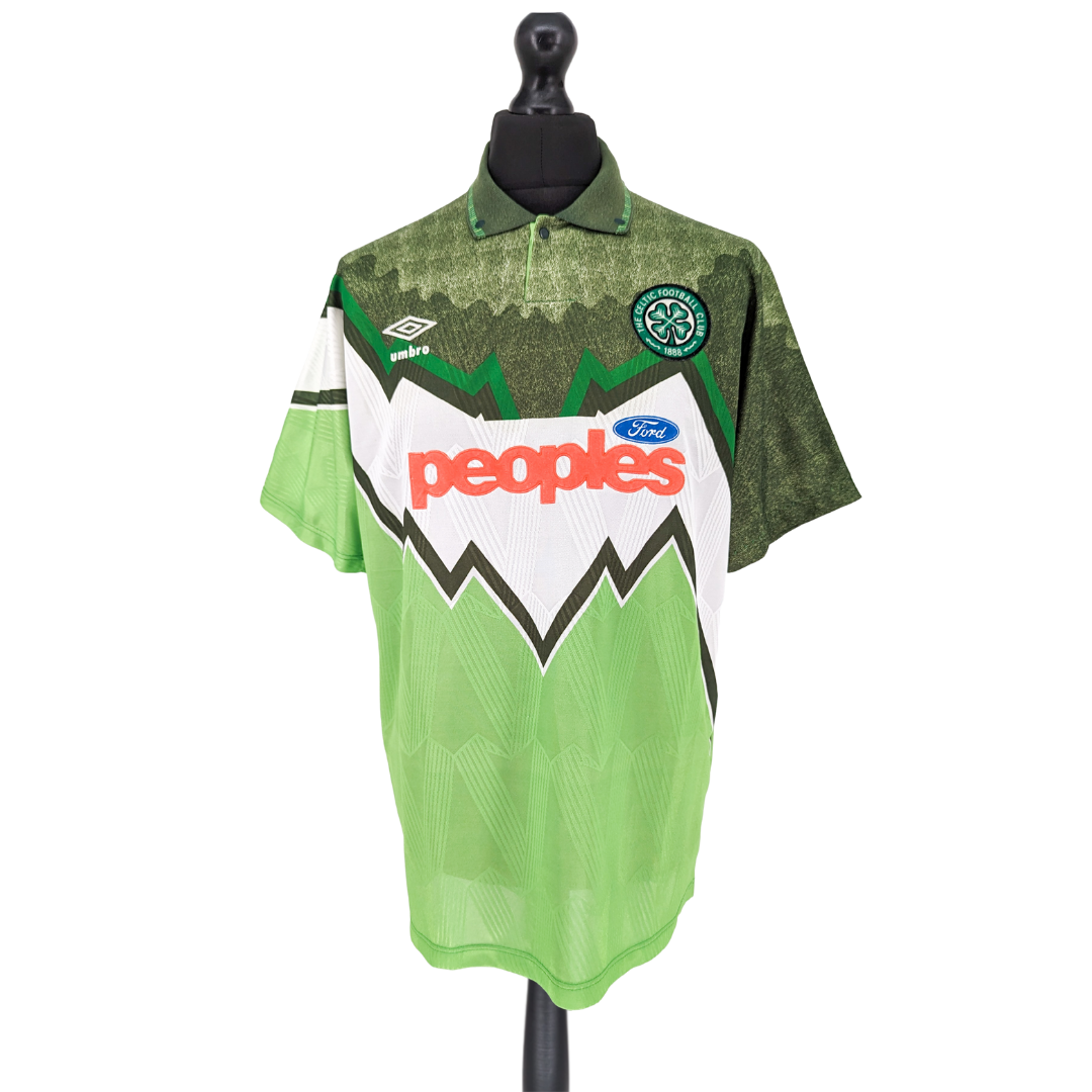 Celtic away football shirt 1991/92