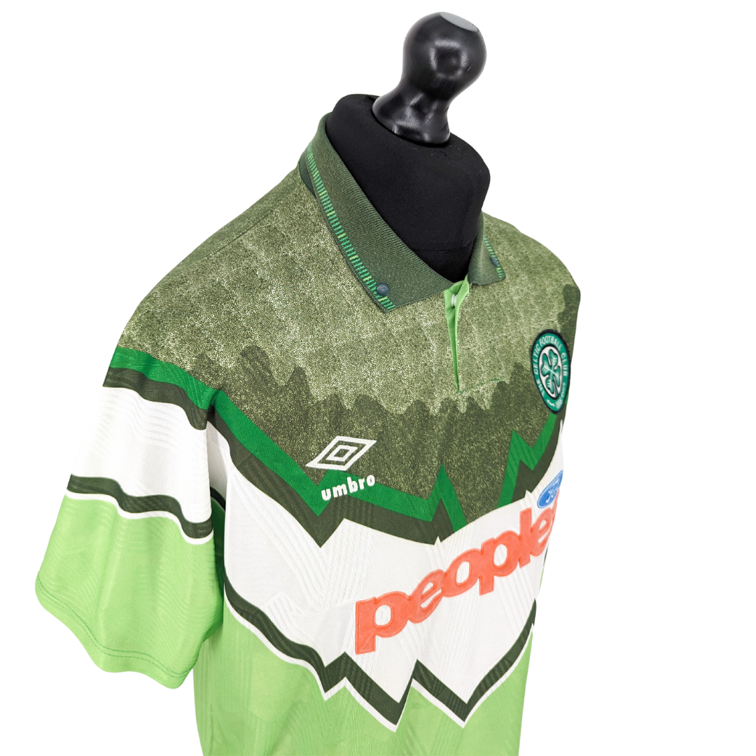 Celtic away football shirt 1991/92