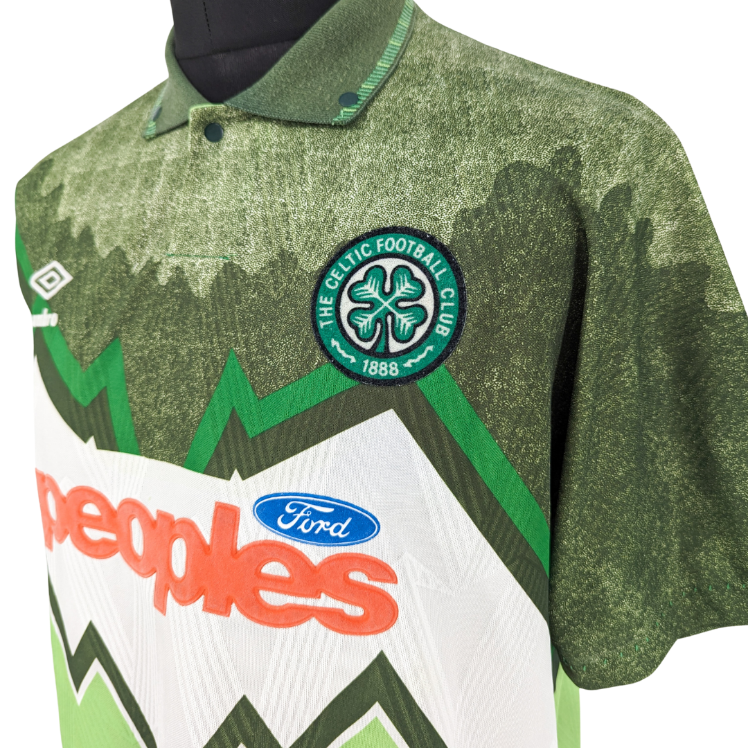 Celtic away football shirt 1991/92