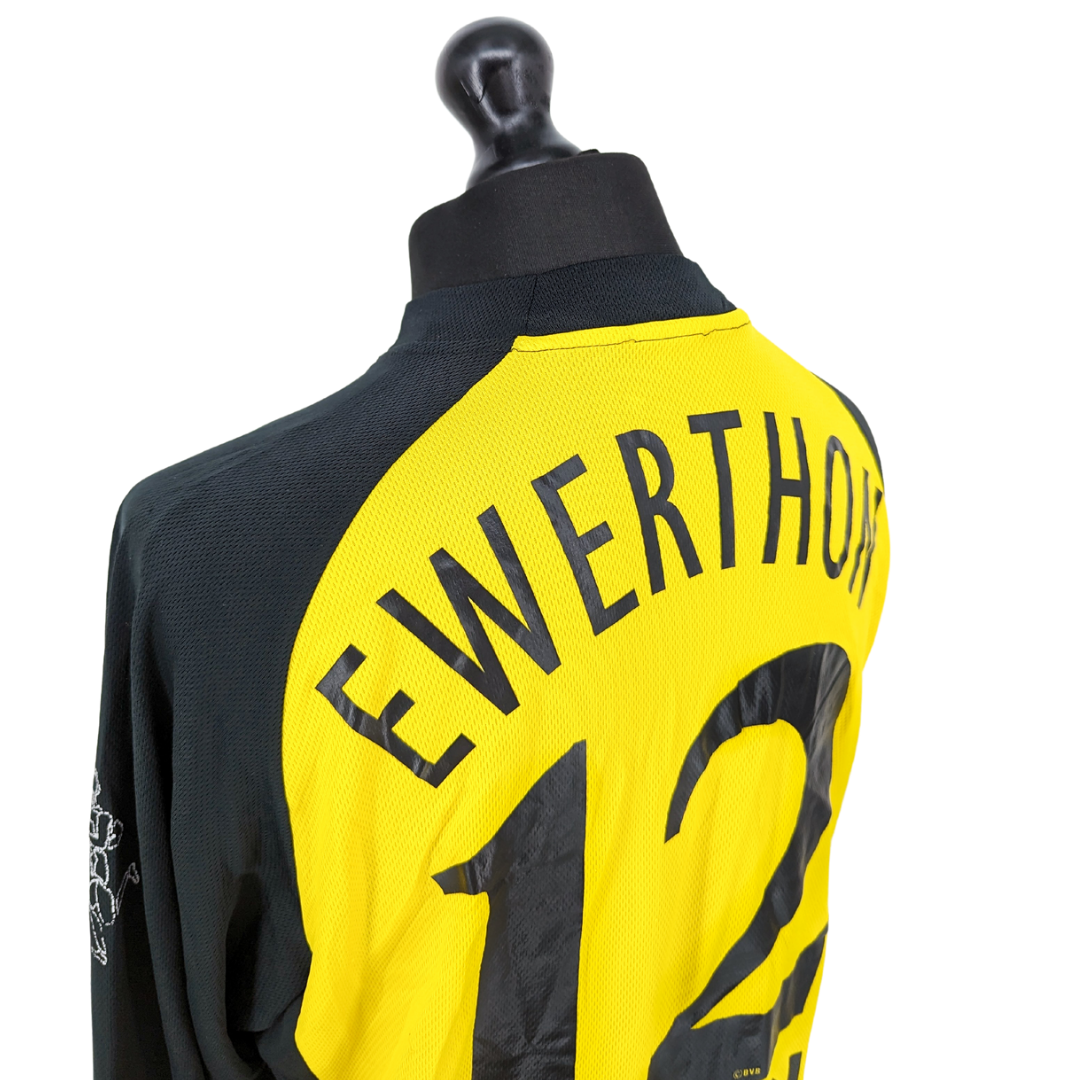 Borussia Dortmund home football shirt 2001/02