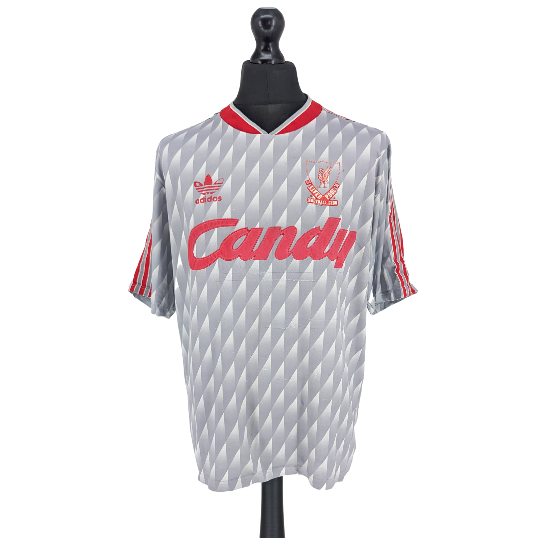 Liverpool away football shirt 1989/91