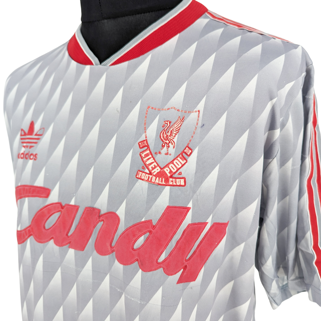 Liverpool away football shirt 1989/91